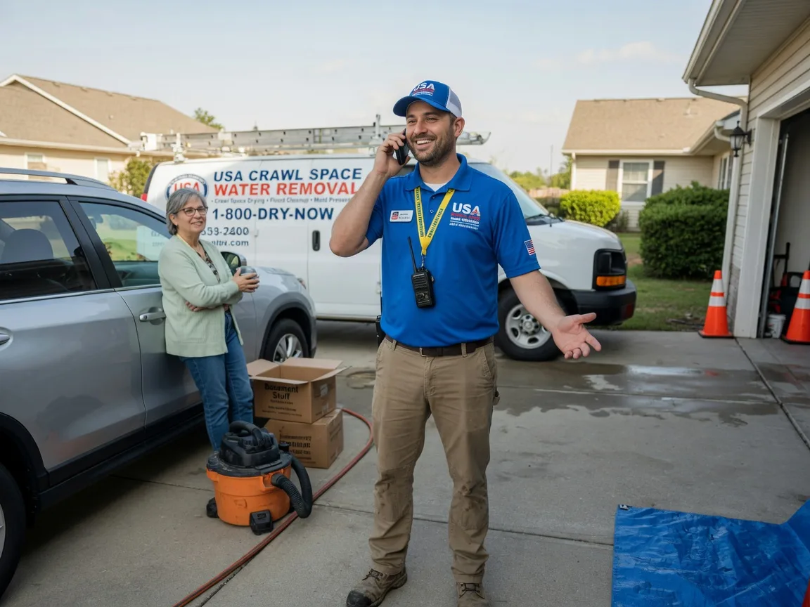 Crawl Space Water Removal Wellman, TX FAQs